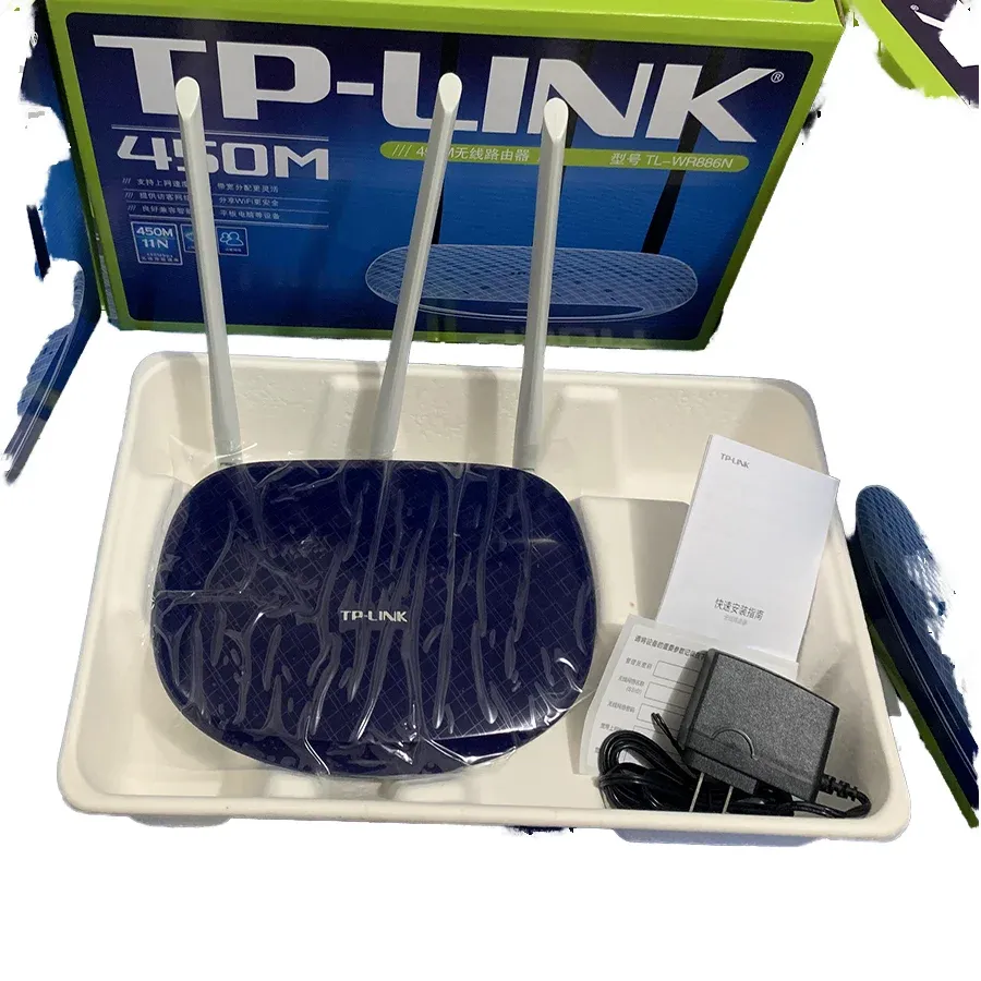 TP-LINK TL-WR886 Wireless Router Home Wall-Penetrating King 450M High-Speed WiFi Fiber 6-Month Warranty-boxintelecom