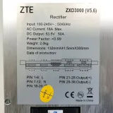 ZXD3000 V5.6 Switching Power Supply 3000W 48V Telecom Rectifier Module for 4G & WiFi Netwo
