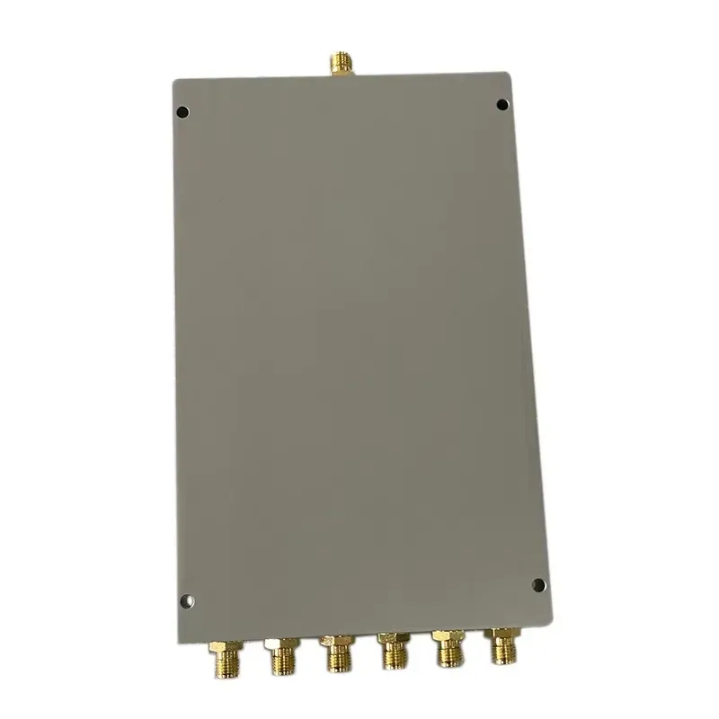 600-6000MHz  Power Splitter 6 Way with  SMA Female Connector for IBS BTS DAS Telecommunica