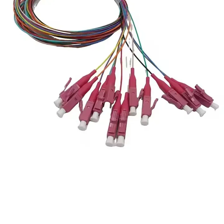 OM4 40 100Gb 50/125 Multimode LC/UPC Fiber Optic Cable with SC UPC Connector for Telecom F