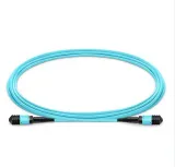 mpo- mpo female connectors Fiber Patch cord 12 fiber Multi-mode OM3 mpo 30m otical fiber p