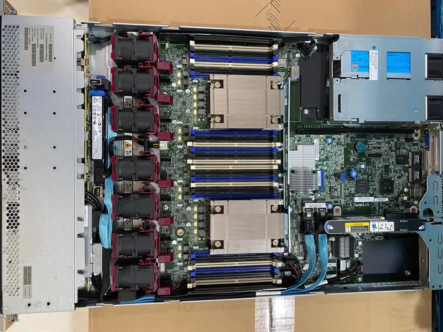 Used HPE PowerEdge Proliant DL360 Gen9 Server Rack Xeon CPU Dl360 G9