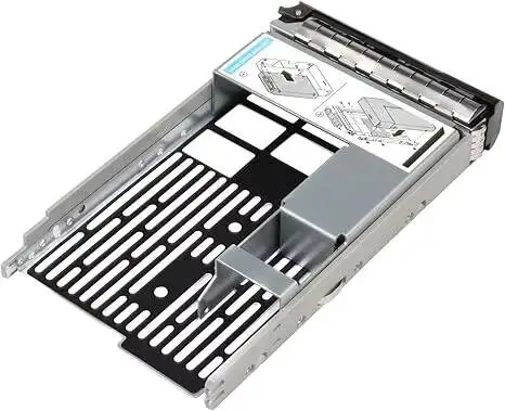 In Fast Shipping 3.5" HDD Drive Tray Caddy 0KG1CH 2.5 Adapter 9W8C4 for Dell Server in Sto