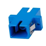 Telecom Grade Simplex Single Mode Fiber Optic Coupler SC Flange Adapter for SC-SC Connecto