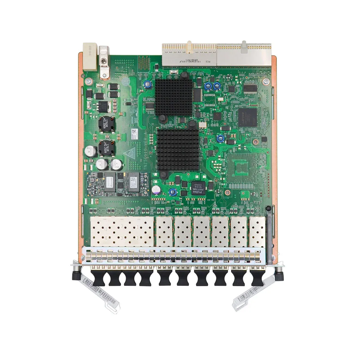 OSN1800V TNZ5EG10 10*(SFP) Ethernet Processing Board 03023BTK Quad-core 2.5GHz 16GB DDR4 with MPLS L2/L3 VPN IPv6-boxintelecom