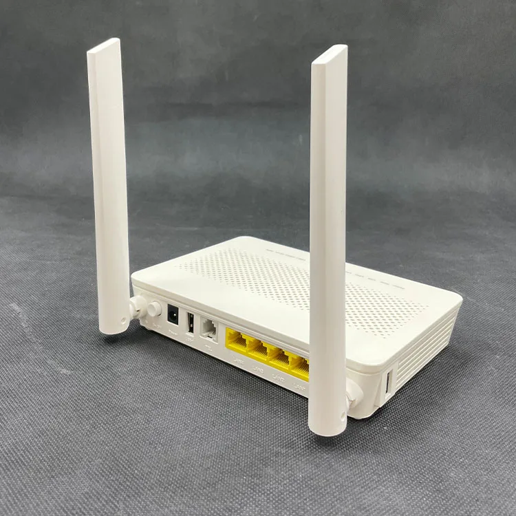 ONU Fiber Modem Wifi Router AC WIFI GEPON Original EG8145V5 4GE +2USB+1POTS+ 2.4G/5.8G Fiber Optic Equipment FTTH Any Brands