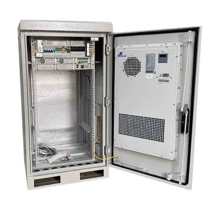 Outdoor Integrated Power Equipment Enclosure Stainless Steel Galvanized Steel Waterproof IP55 Electronics Instrument Cabinet-boxintelecom