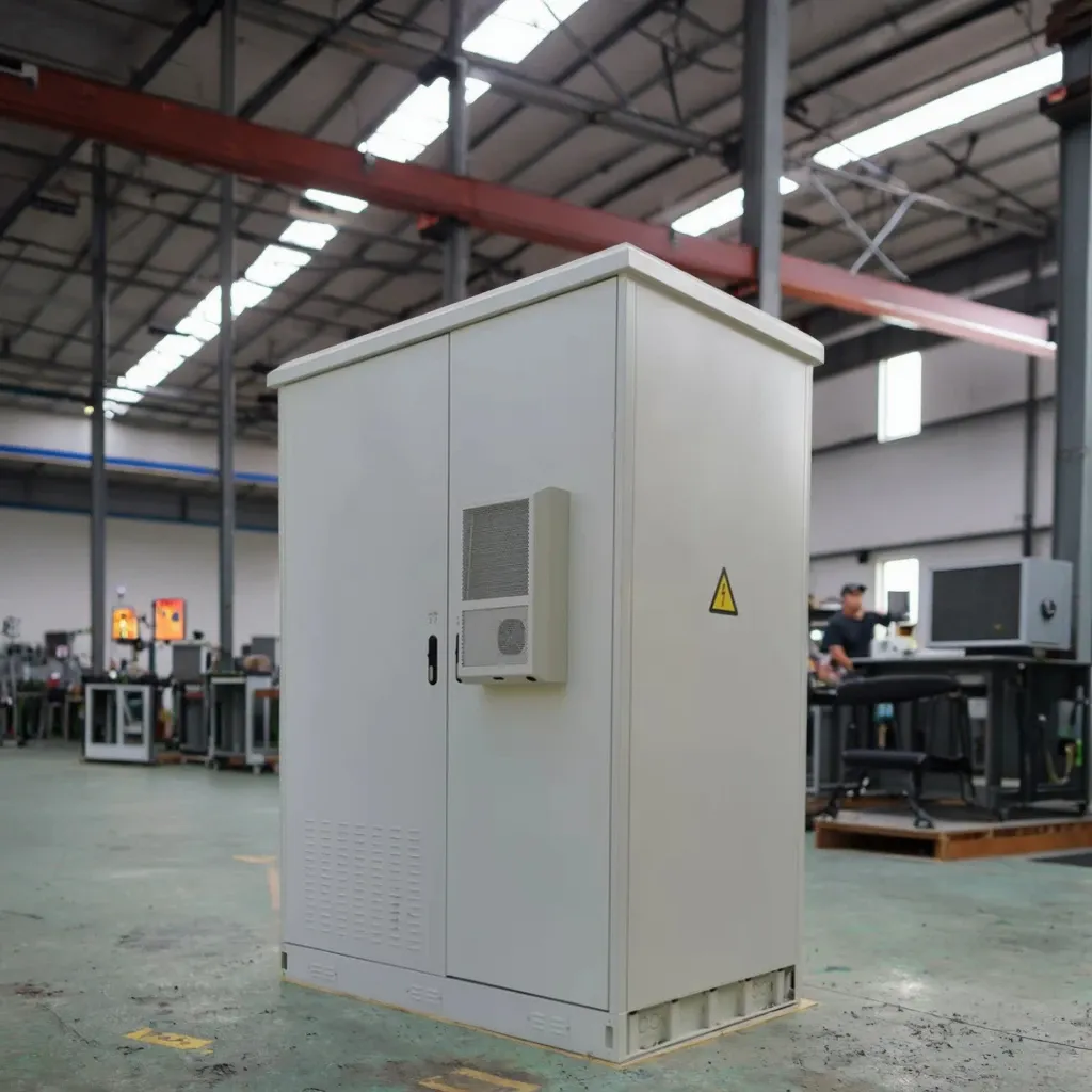 Customizable IP55 Waterproof Aluminum & Stainless Steel Outdoor Electronics Enclosure with Three-Compartment Battery Storage-boxintelecom