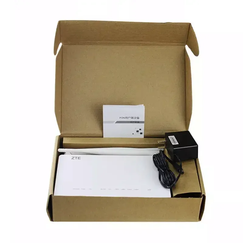 F660 V8 IP ONU Fiber Optic Network Equipment White English WiFi Router Free Shipping-boxintelecom