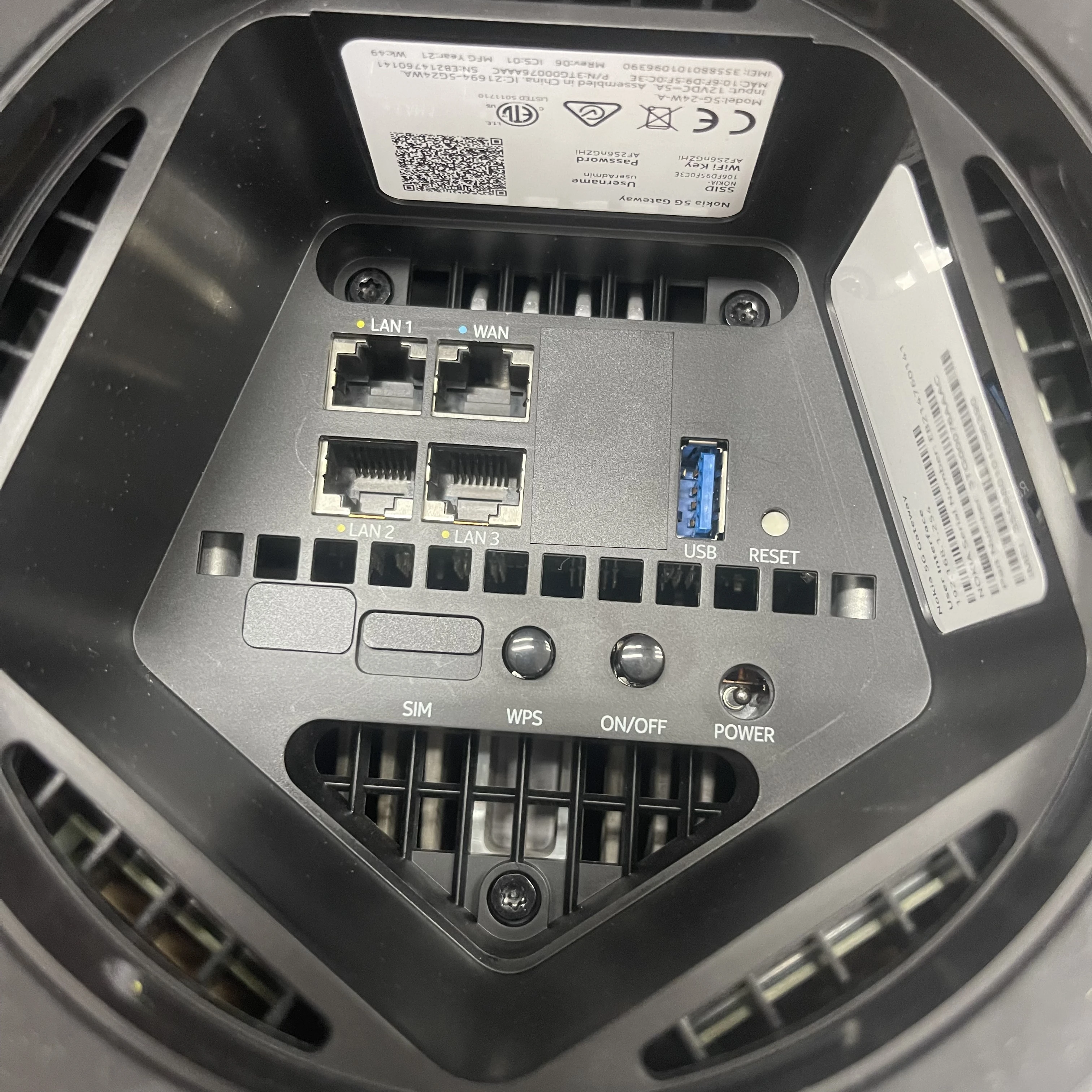 For NOKIA Router 5g with Sim Card Slot  with Sim RJ-45 GigE LAN Ports Multi-band Letops in