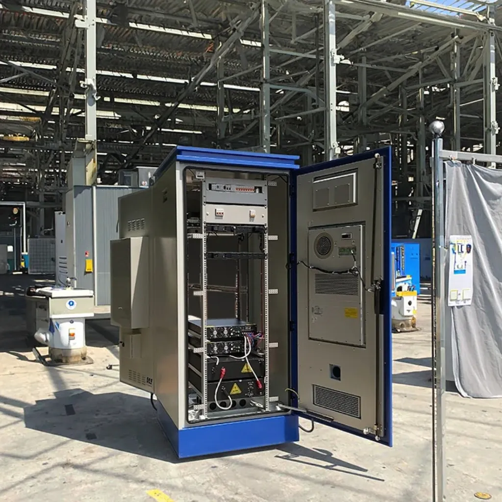 IP65 Protection Level Outdoor Cabinet Telecom Cabinet Outdoor or air Cooling Fans Toll Station ETC Battery Cabinet-boxintelecom