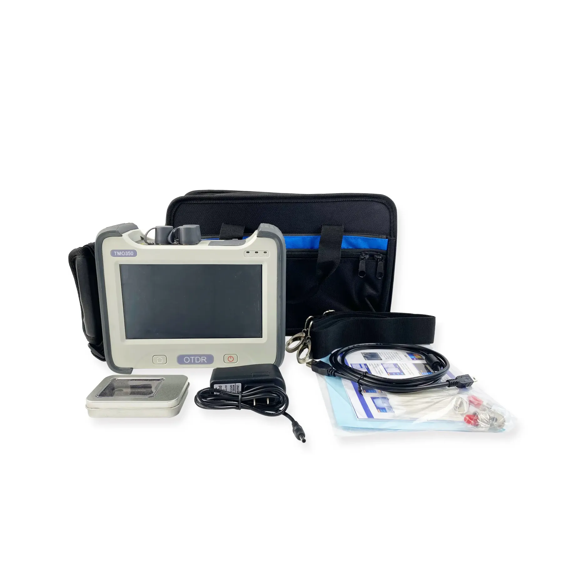 FTTH Fiber Optical Test Tool  High Quality Good Performance Multi Functional Fiber Optic OTDR TMO350  32/30dB 1310nm/1550nm-boxintelecom