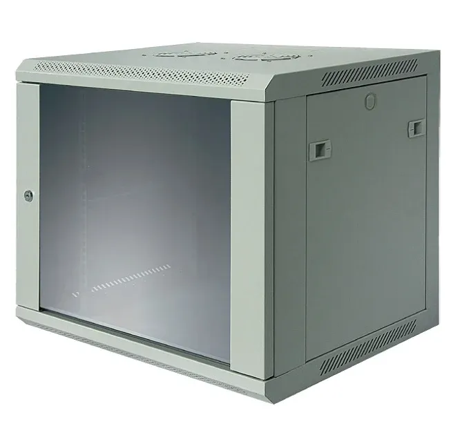 9U 19 Inch Wall-Mounted Network Cabinet Server Rack Enclosure for Electronics & Instruments-boxintelecom