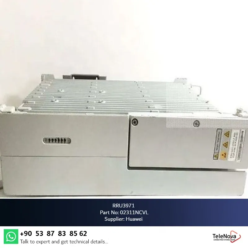 RRU3971 02311NCV 1800MHz B1 160W 4T4R Telecom Parts Radio Remote Unit