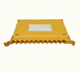 ODF Fiber Optic Splicing Tray - 12-Core Integrated Fusion Tray Yellow Telecom-Grade Fiber 