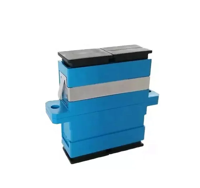 High Quality QD APT FTTH Optic Fiber Duplex Adapter with SC UPC/APC DUPLEX-boxintelecom