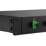 Factory price 19 inch rack mount 1x32 Fiber PLC Splitter SC/APC Connector Fiber Optic Plan
