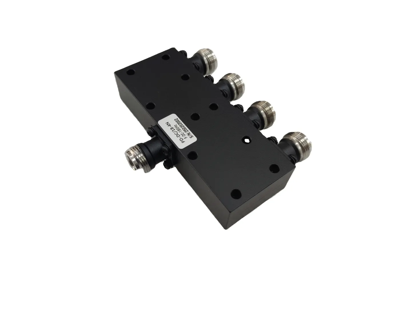 Ku Band RF 4 Way Power Divider DC-18GHz 4 Way Wilkinson Power Splitter