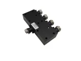 Ku Band RF 4 Way Power Divider DC-18GHz 4 Way Wilkinson Power Splitter