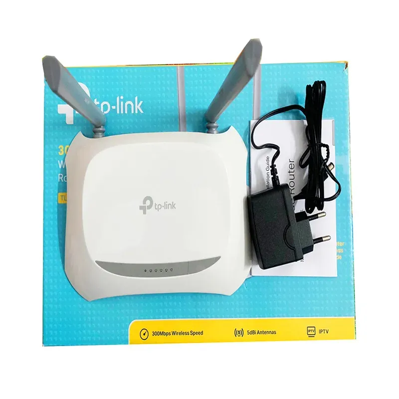 English Version TP-Link 300M Wireless Router Home WiFi Through-Wall-boxintelecom