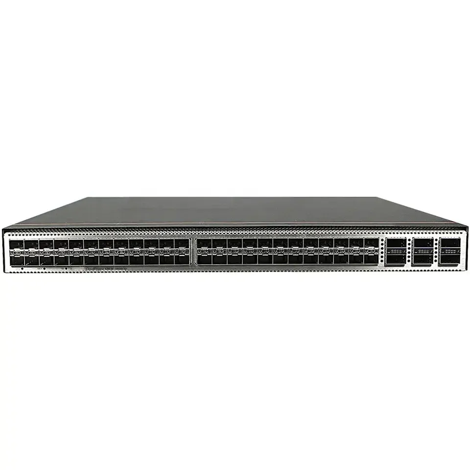 CE6865E-48S8CQ 02354CPT 25G SFP28, 8 * 100G Qsfp28 48 Port Network Switch Gigabit Ethernet