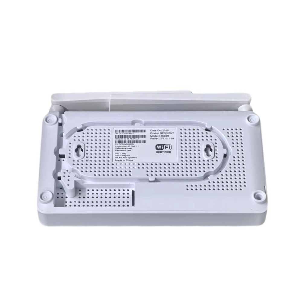 FTTH F6600R 2.4G 5G Dual Band WiFi CATV ONU AX3000 WiFi6 GPON ONT Modem 4Ge + 1POTs + 1USB With English Firmware-boxintelecom