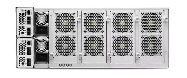 AIC J4108-01-35X High-Density 1U NVMe Storage Server Platform for Data Center Cloud Infrastructure 12G SAS JBOD 108 Drive Bays 3