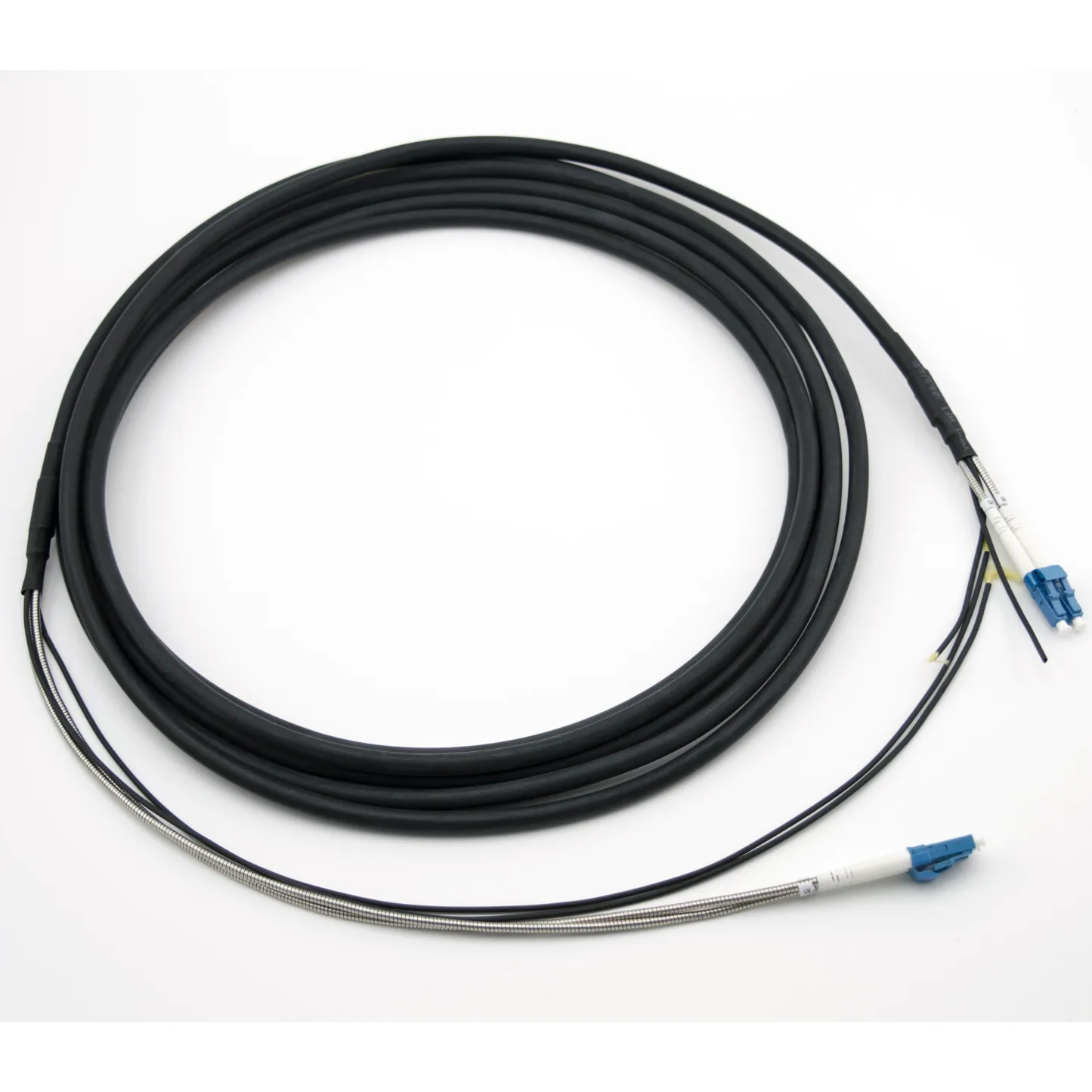Optical Cable Assembly DLC/UPC/LC GYFJH Single Mode 9/125 G657A2 Outdoor Protected Branch Cable -30-+70C FTTH/FTTB/FTTX/FTTA-boxintelecom