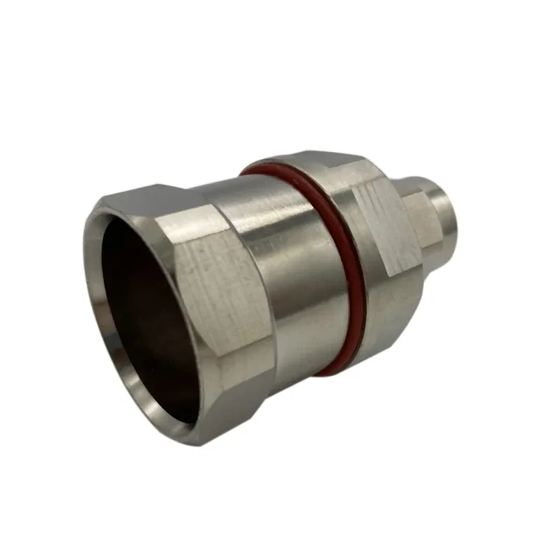 RF Adaptor N Male Leaky Feeder RF Connector for 1-1/4" Cable with Brass and Low PIM Good Quality