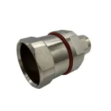RF Adaptor N Male Leaky Feeder RF Connector for 1-1/4" Cable with Brass and Low PIM Good Q