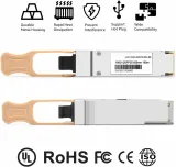100G QSFP28 SR4 Transceiver Module 850nm 100m MPO Compatible with Cisco Huawei Juniper