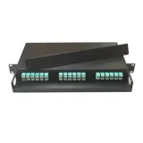 24 Port Sliding Drawer LGX Cassette 72 Fiber Optic Enclosure Patch Panel for FTTH Applicat