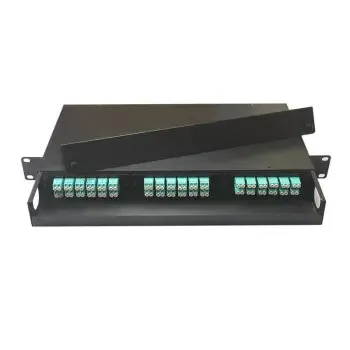 24 Port Sliding Drawer LGX Cassette 72 Fiber Optic Enclosure Patch Panel for FTTH Applicat