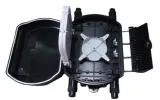 SUREJH18 48F Waterproof ABS Material 4-Port SC/UPC Fiber Optic Splice Closure Wall-Mounted