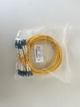 High Quality Single-Mode Dual Core LC/UPC 2.0mm Yellow Carrier Grade Power Patch Cord 4G B