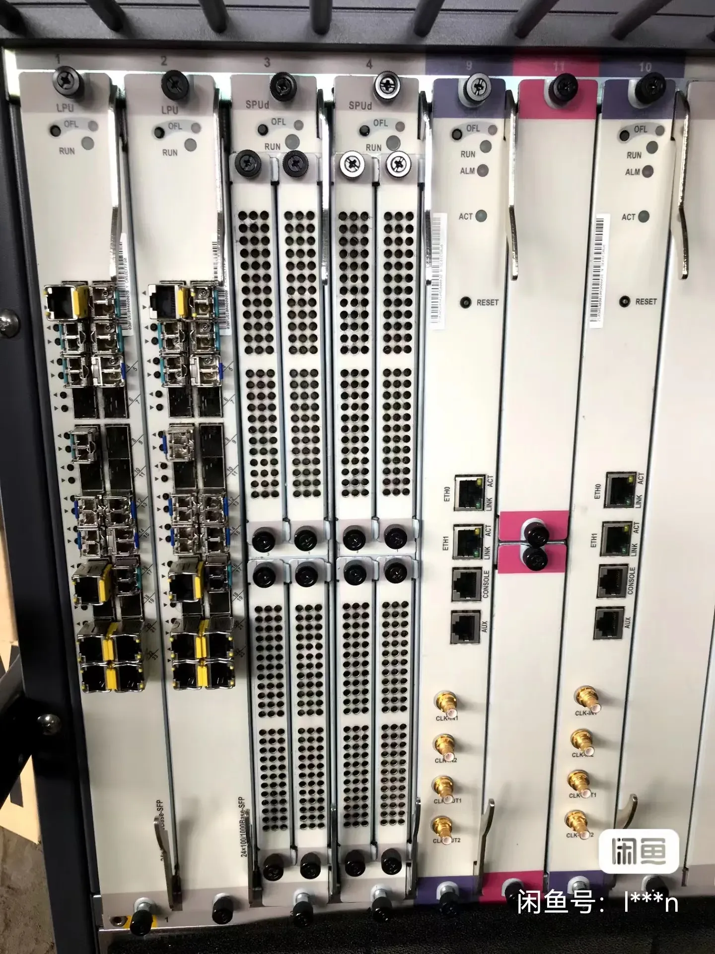 Session Border Controller SE2600/ SE2900 With CH80VPUA1 LPU SPUd boards
