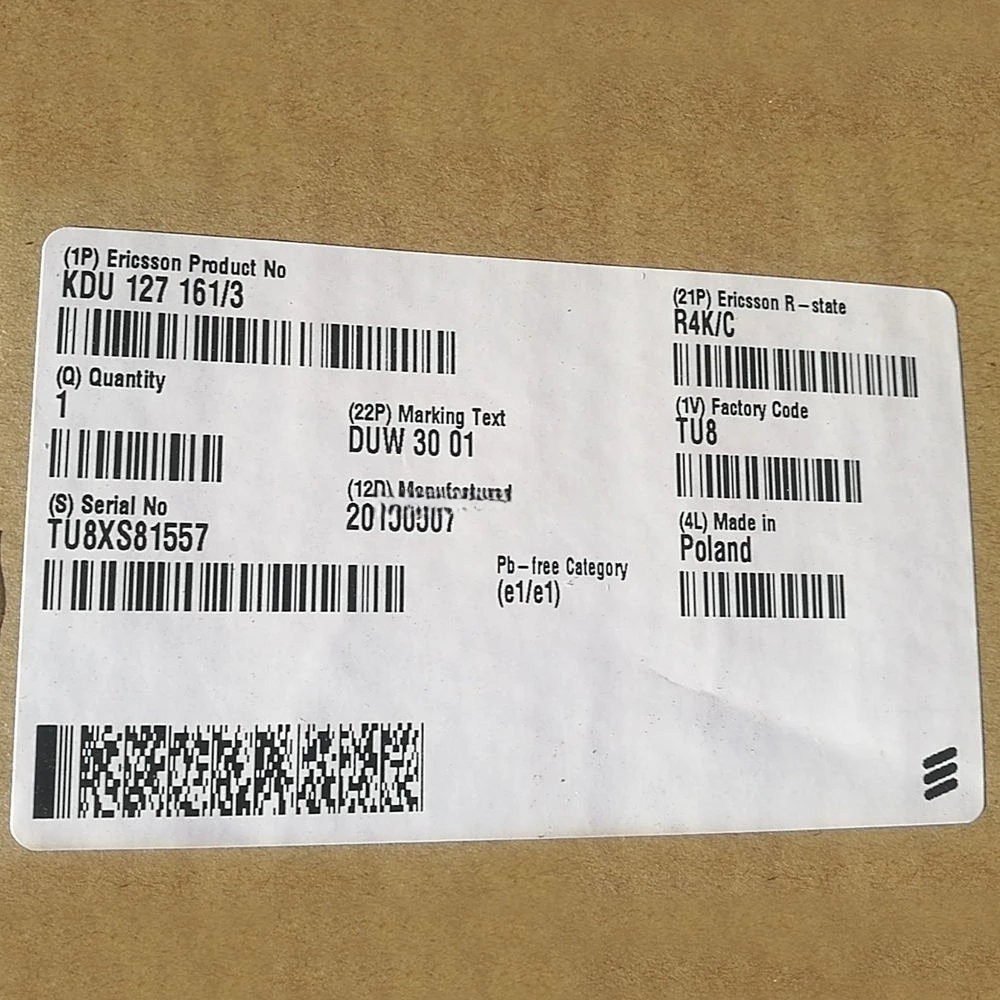 New Digital Unit Erics DUW3101 KDU127 174/3 DUW 3001 DUW 3101 DUW4101 for RBS 6601 48v-boxintelecom