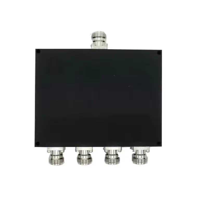 4G RF Components 698-2700MHz 4-way Wilkinson Power Splitter -160dBc Low PIM RF Power Divid
