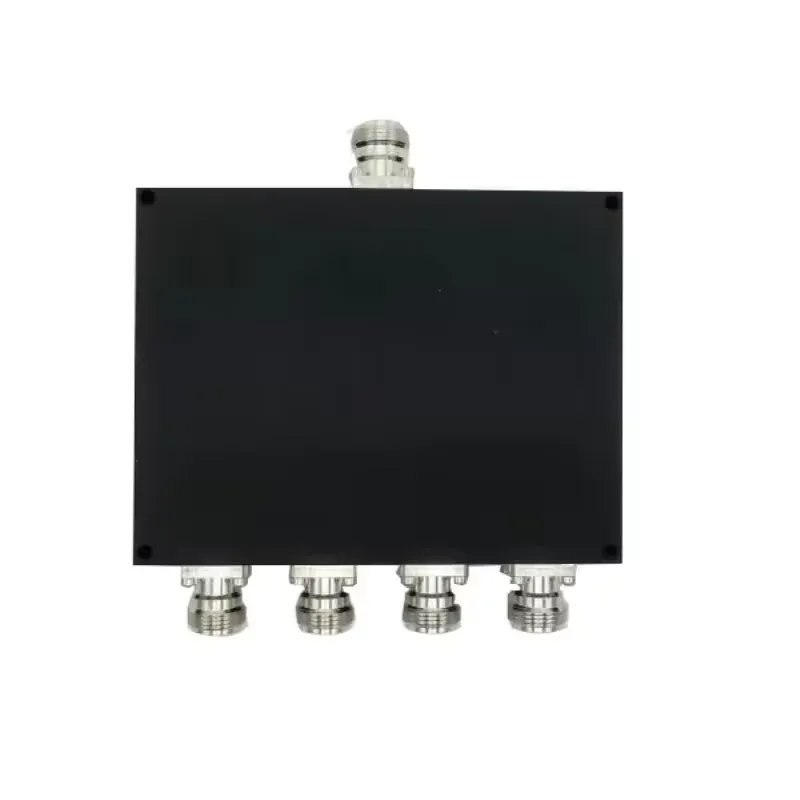 4G RF Components 698-2700MHz 4-way Wilkinson Power Splitter -160dBc Low PIM RF Power Divid