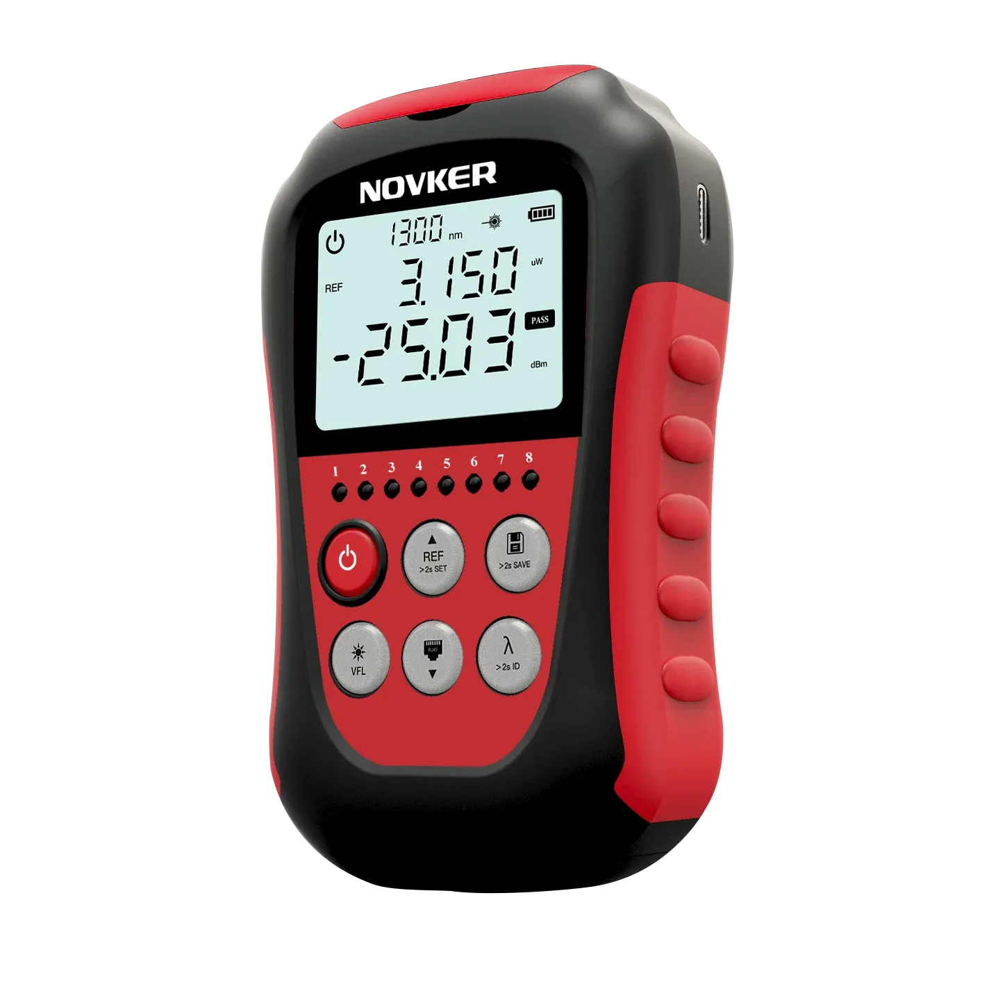 NK270 New Product Fiber Optic Power Meter FTTH Attenuation Tester Tool Kit Laser Power Met