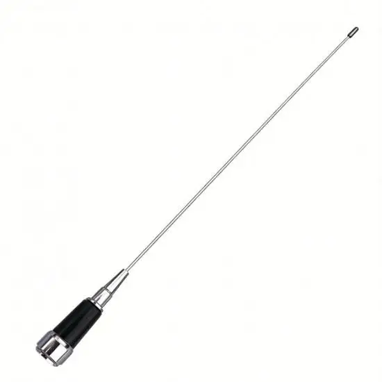 VHF 134-174MHz Flexible Stainless Steel Whip Mobile Communication Antenna for Critical Rad