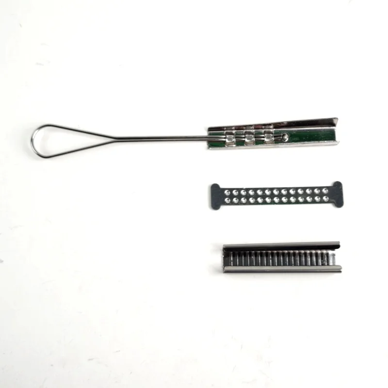 APT Factory Price Fittings Drop Cable Tension 201 304  Plastic-drop-wire-clamp for the Flat Round Drop Cable-boxintelecom