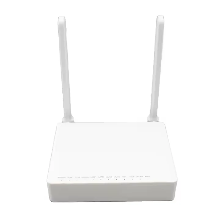 Single-Band Xpon Optical Modem FTTH ONU GM220S ONT with 1GE+3FE+1TEL+1USB+2.4G WIFI English Firmware XPON Fiber Optic Equipment-boxintelecom