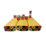 Rectangular 8 Way HDPE Microduct Bundle BFTB8-14/10 for Fiber Optic Cable Blowing OEM Bran