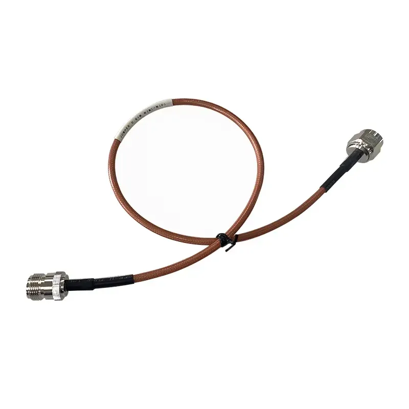 RG142 cable coaixal jumper cable  feeder, N male to female type rg142 jumper cable