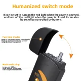 B3A VFL with LED Visual Fault Locator Optical Fiber Cable Tester Pen VFL Rechargeable FTTH