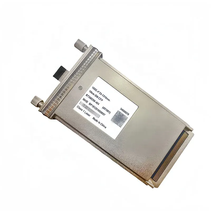 New Brand 100G SM CFP Fiber Optic Transceiver 34060670 111.8Gb/s-4Lanes-LanWDM 425 1310nm LC 10km Commercial Use FTTH/FTTB/FTTX-boxintelecom