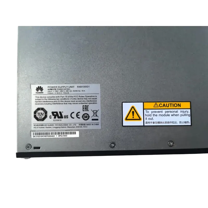 For Communication Power Supply R48100G1 for Base Stations 100% Original Brand 12-Month Warranty-boxintelecom