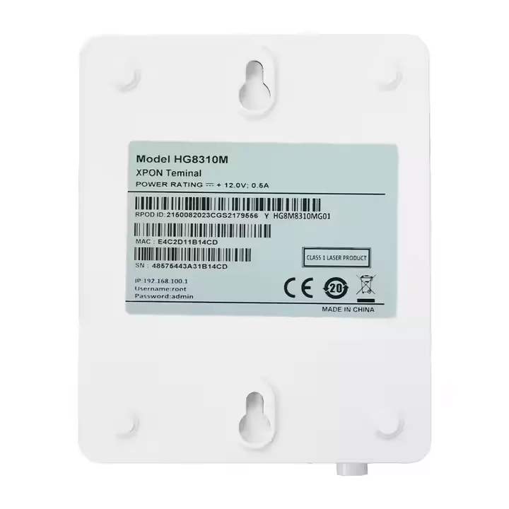 Factory Price Used HG8310M ONU 1GE Fiber Port XPON Feature English Version with WiFi Network New Model Fiber ONT-boxintelecom