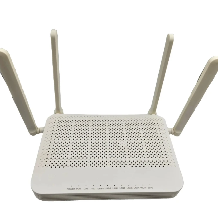 XPON HG6821M ONU Gpon Ont 4GE+1POTS+2USB+2.4G/5.8G Xpon Ont Dual Band Wifi Router Fiber Optic-boxintelecom